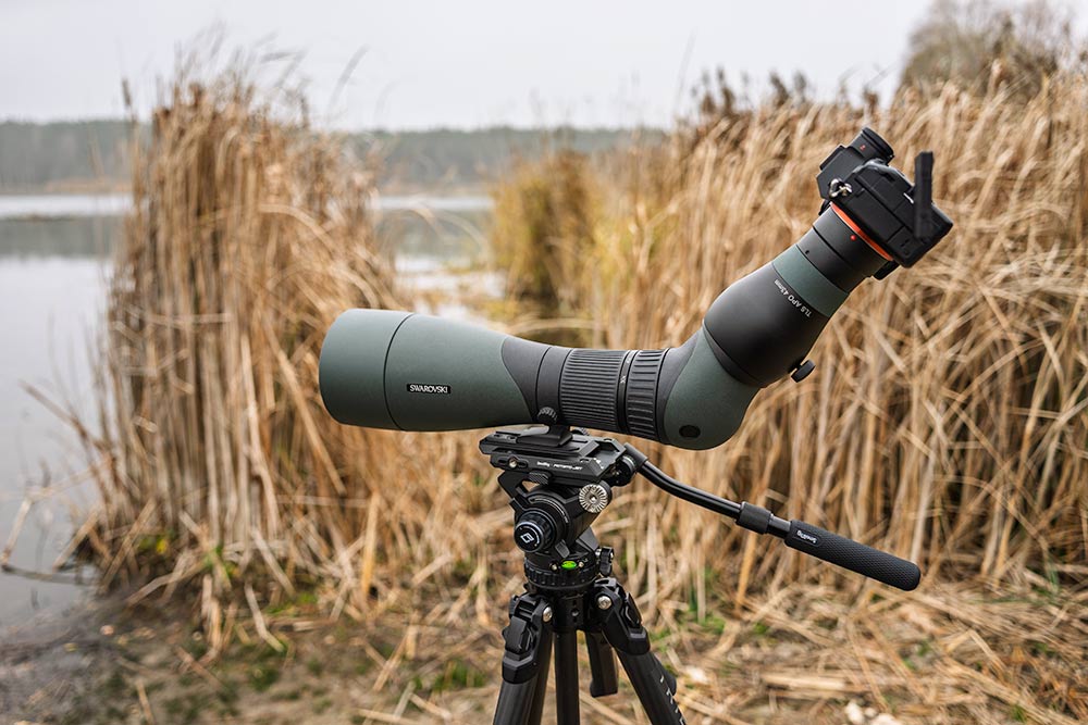 Digiscoping aparatem bezlusterkowy
