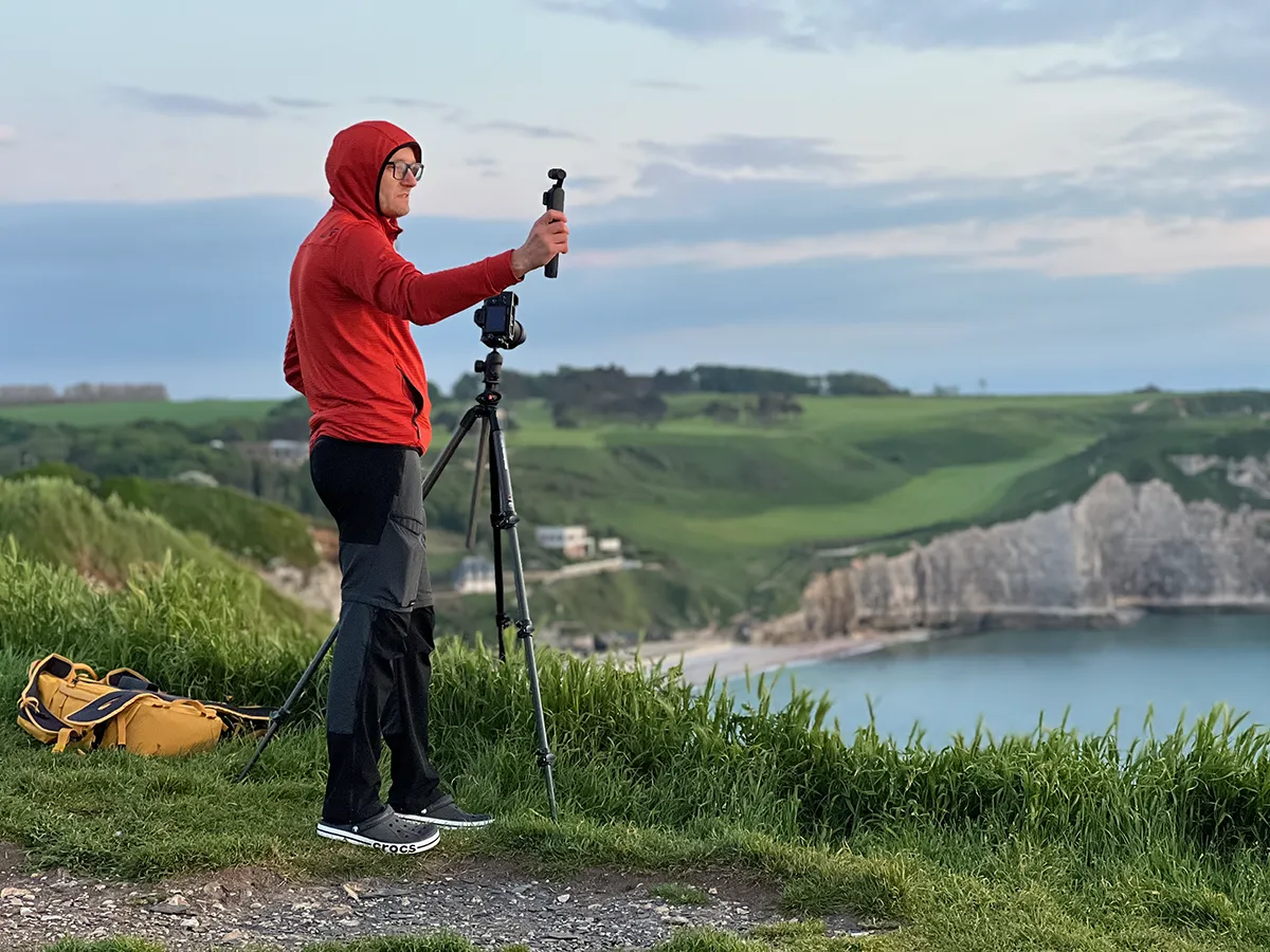 DJI OSMO Pocket 3 - Słowik inspiruje używa kamery we Francji