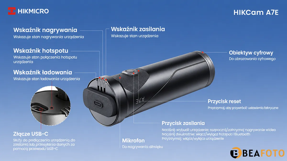 Hikmicro Action Camera A7E