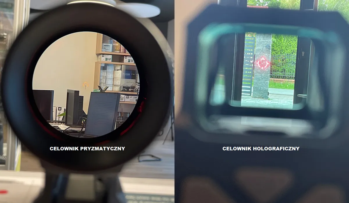 Kolimator pryzmatyczny czy holograf?