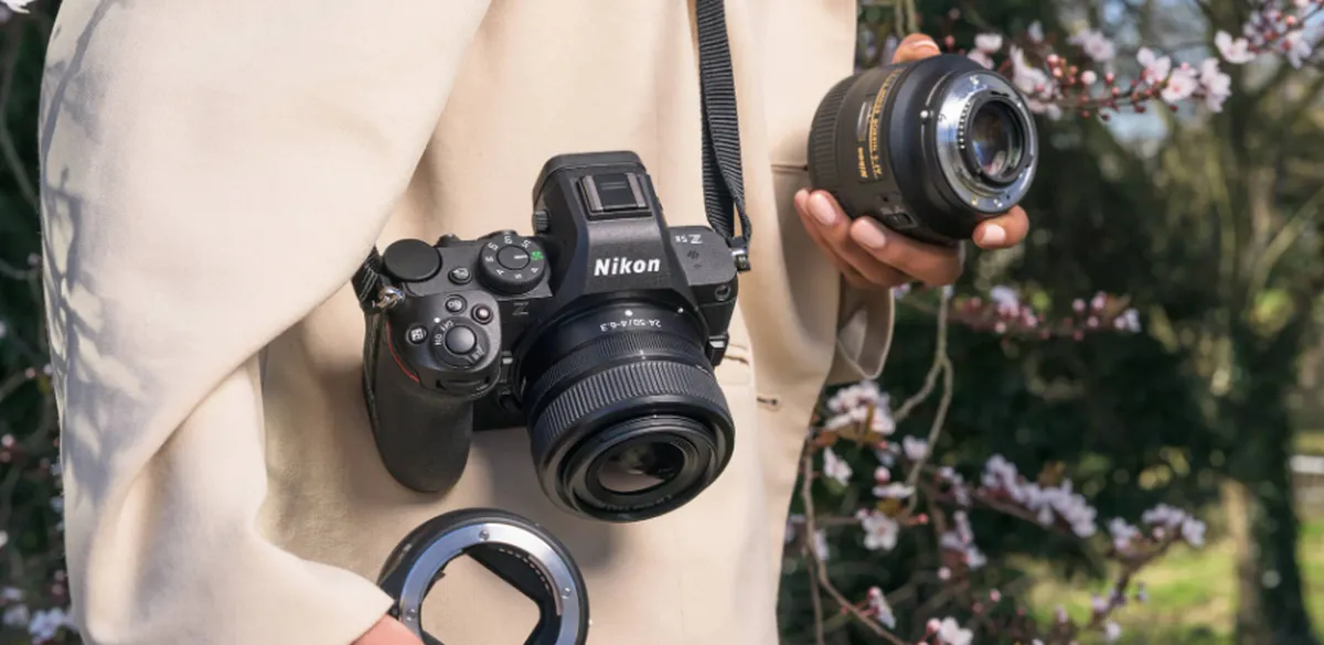 Nikon Z5 II używany do fotografowania