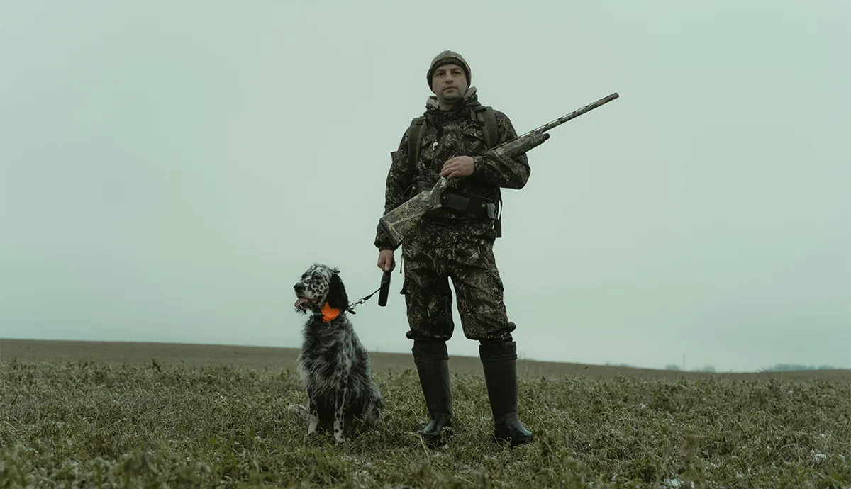 Polowanie z psem - Sztucer