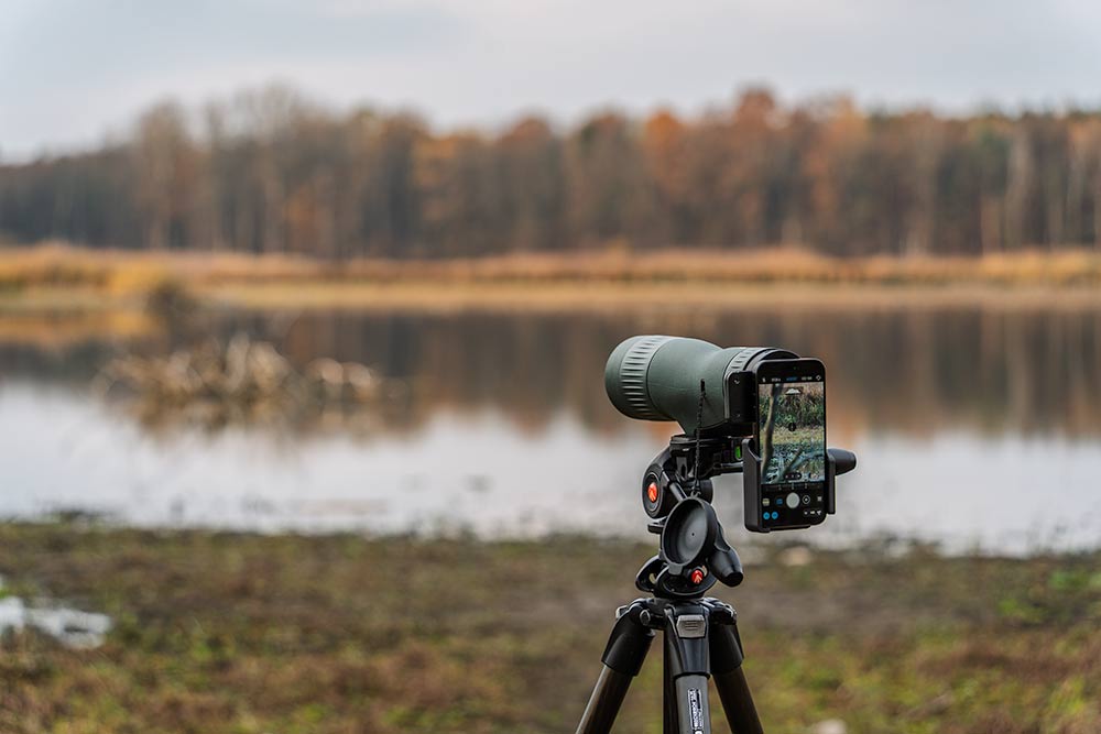 Digiscoping Luneta Swarovski 14-35x50 ST Balance