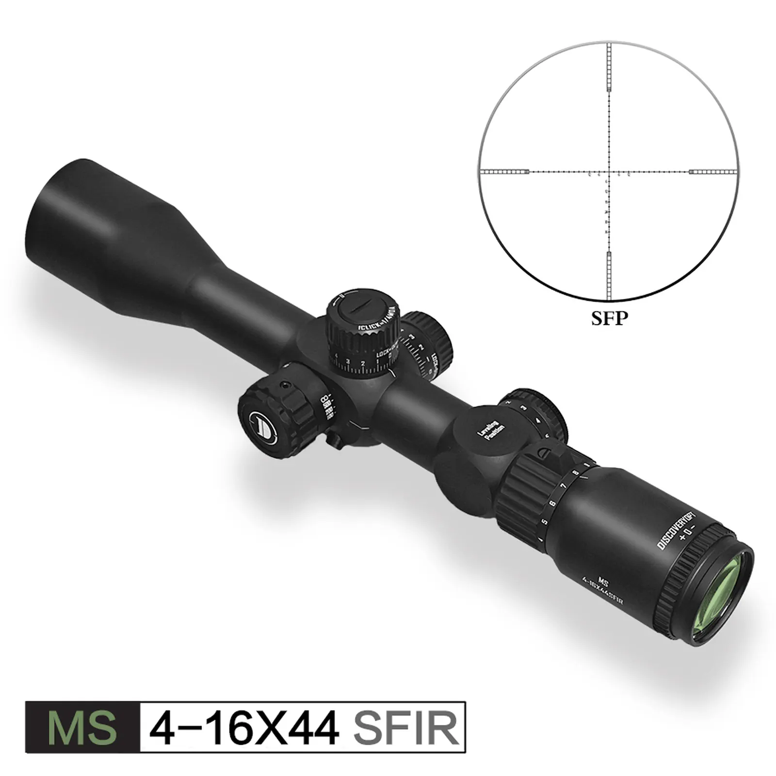 Luneta celownicza Discovery Optics MS 4–16×44 SFIR SFP-MOA-L + MONTAŻ