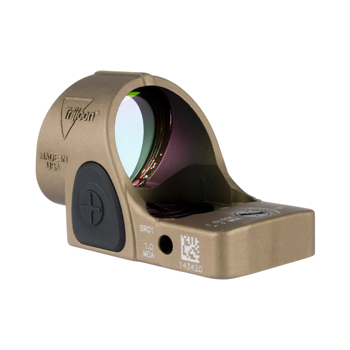 Kolimator Trijicon SRO Red Dot 1.0 MOA Adjustable Coyote Brown