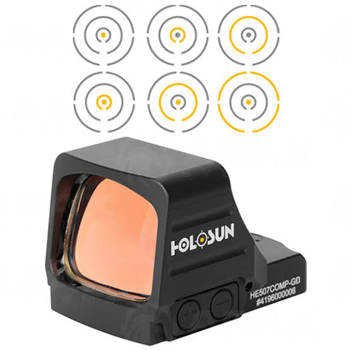 Kolimator Holosun HS507COMP-GD Gold Dot 