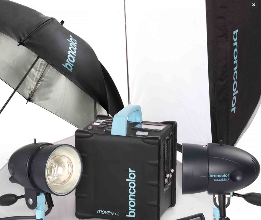 Zestaw Lamp Broncolor Move 1200 L Outdoor Kit 2