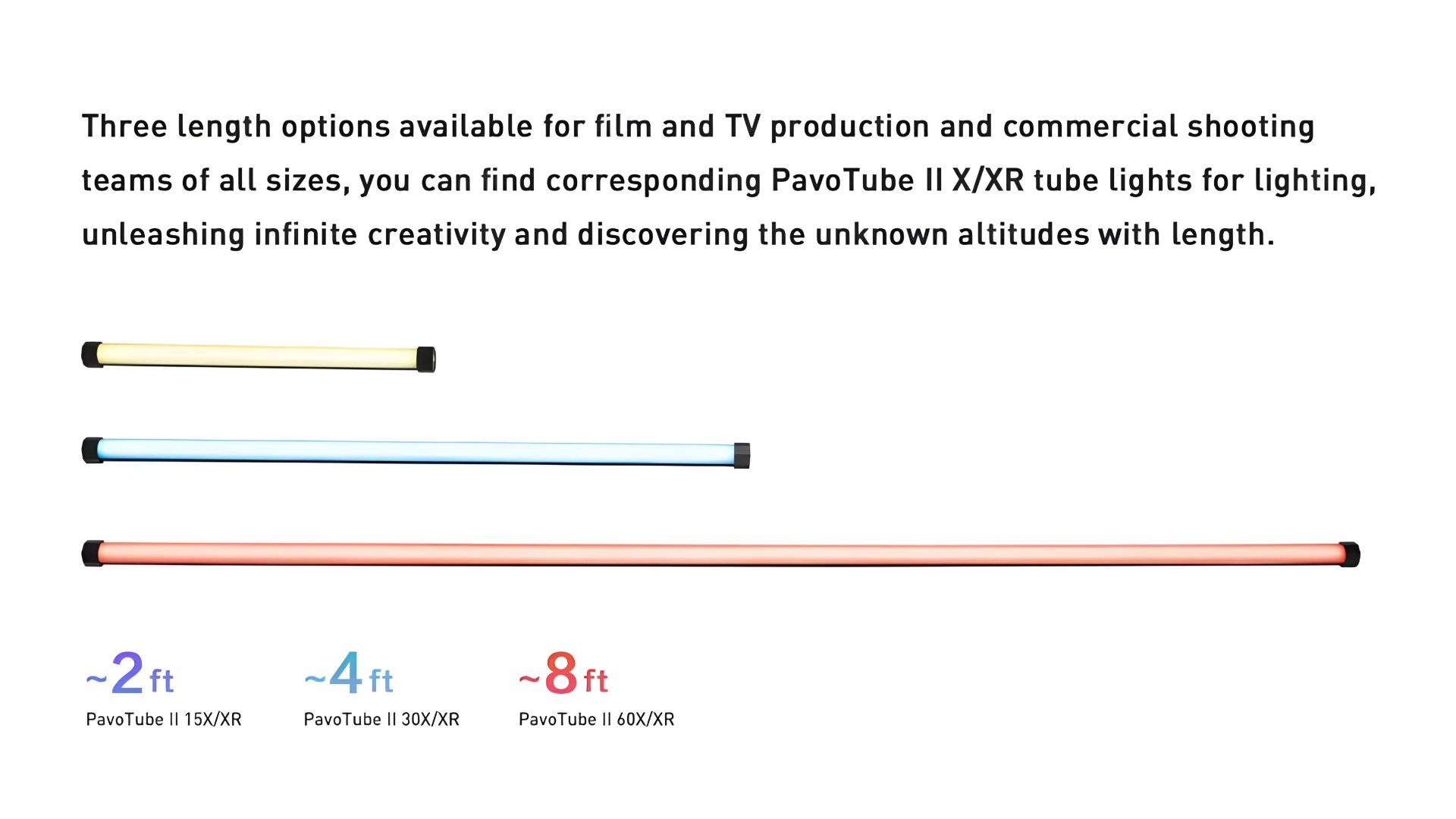 Zestaw Nanlite PavoTube II 60X 8 tub LED RGBWW