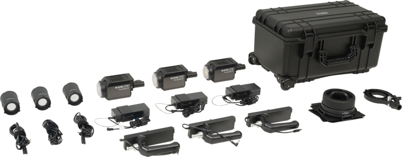  Zestaw Nanlite Forza 60B II – 3 reflektory LED Bicolor