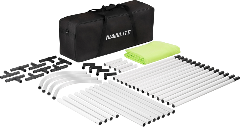 Green screen Nanlite LG-1822U – z rama U-Frame