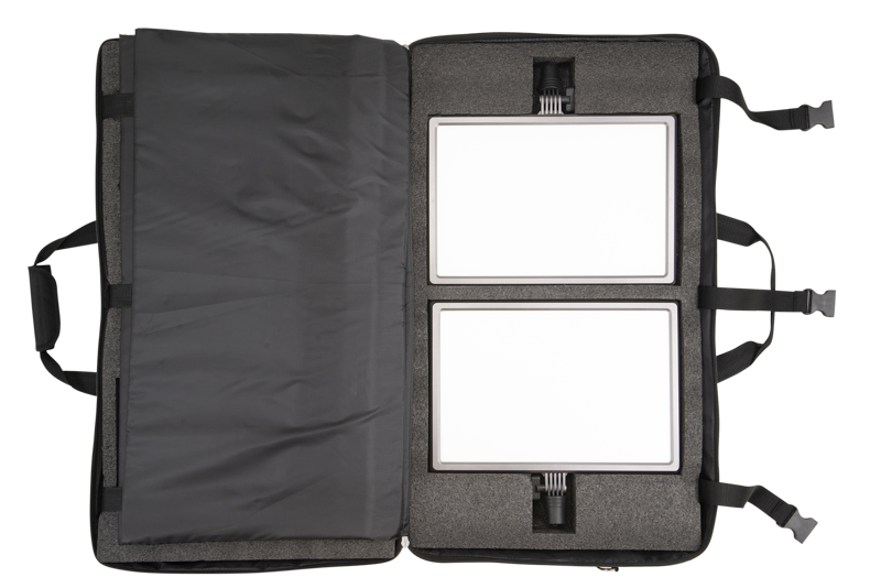 Zestaw Nanlite LumiPad 25 - 2 panele LED ze statywem i torba