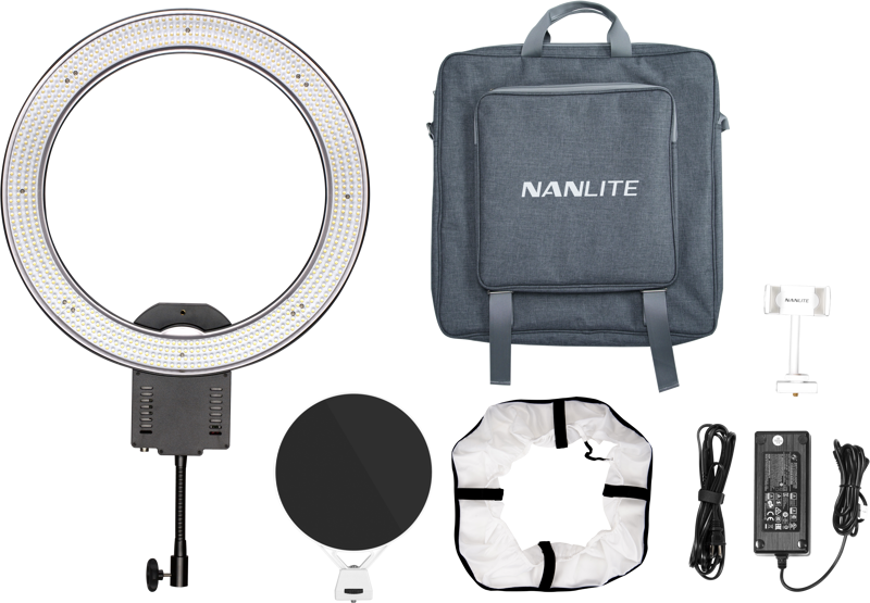  Ring LED Nanlite Halo19 - z torba