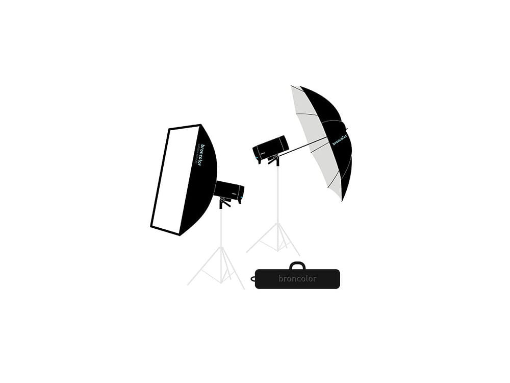 Zestaw Lampa błyskowa Broncolor Stelos 800 L - Inspiration KIT