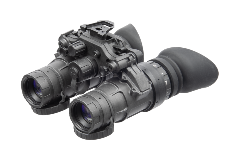 Gogle noktowizyjne AGM UNVG HP - zielony fosfor