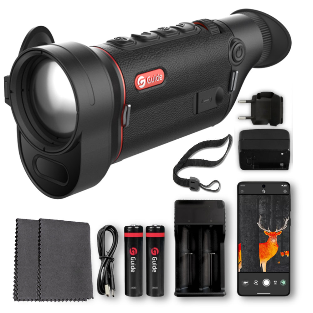 Monokular termowizyjny z dalmierzem Guide TD653L LRF