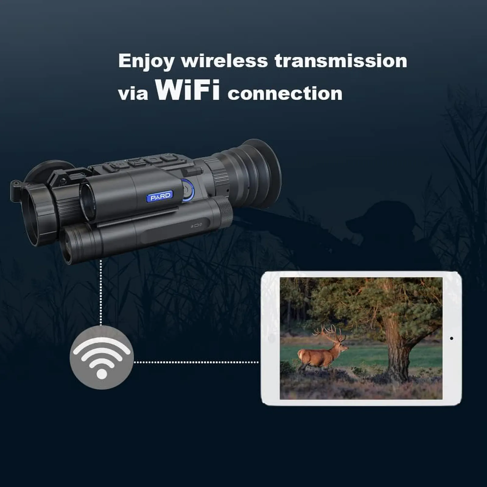 Celownik noktowizyjny z dalmierzem PARD NV-008SP2 50 mm 850 nm LRF 