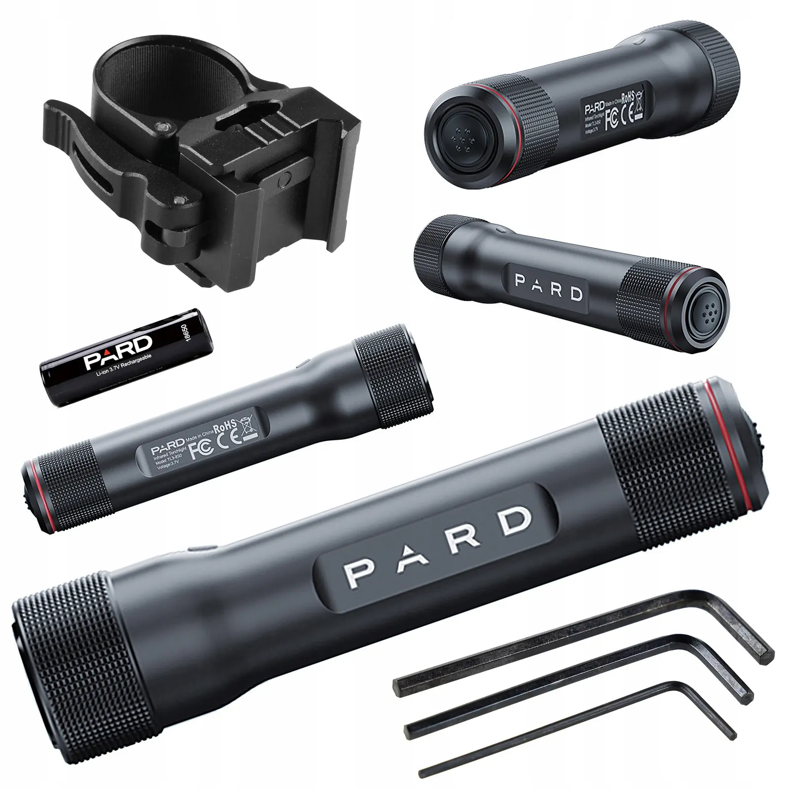 Iluminator podczerwieni Pard TL3 850nm z uchwytem