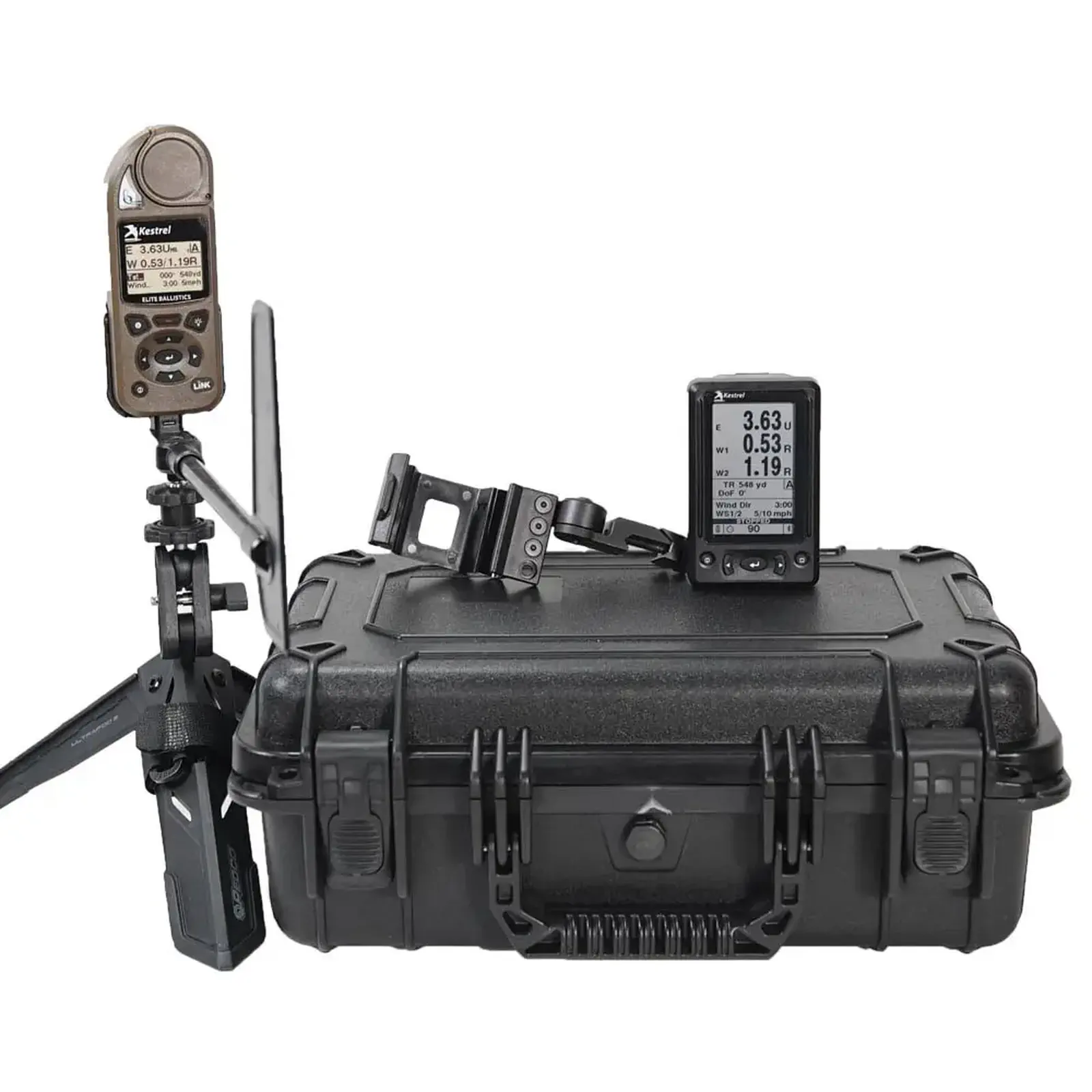 Zestaw stacja pogodowa Kestrel 5700X ELITE + HUD / Long range shooter kit