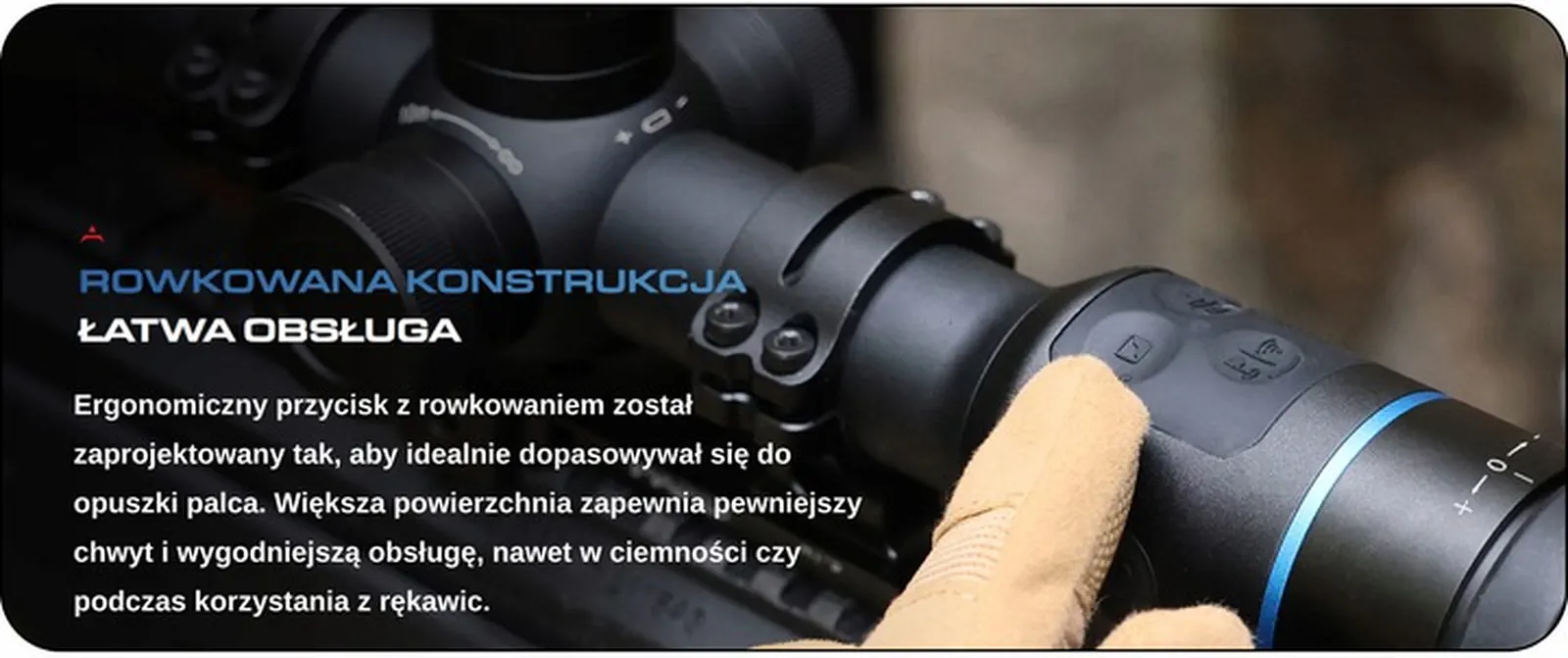 Celownik noktowizyjny PARD Night Stalker 4K eX 70 mm + moduł IL1 dalmierz i iluminator 940nm