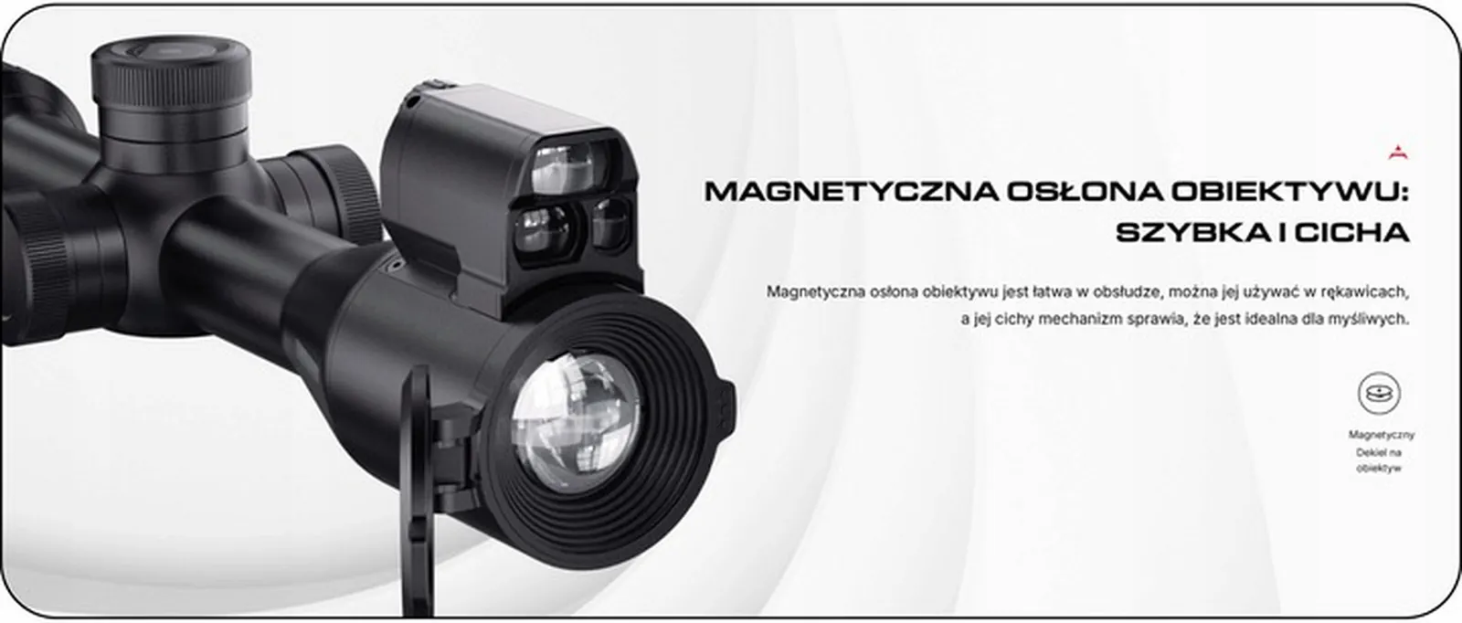 Celownik noktowizyjny PARD Night Stalker 4K eX 70 mm + moduł IL1 dalmierz i iluminator 850nm