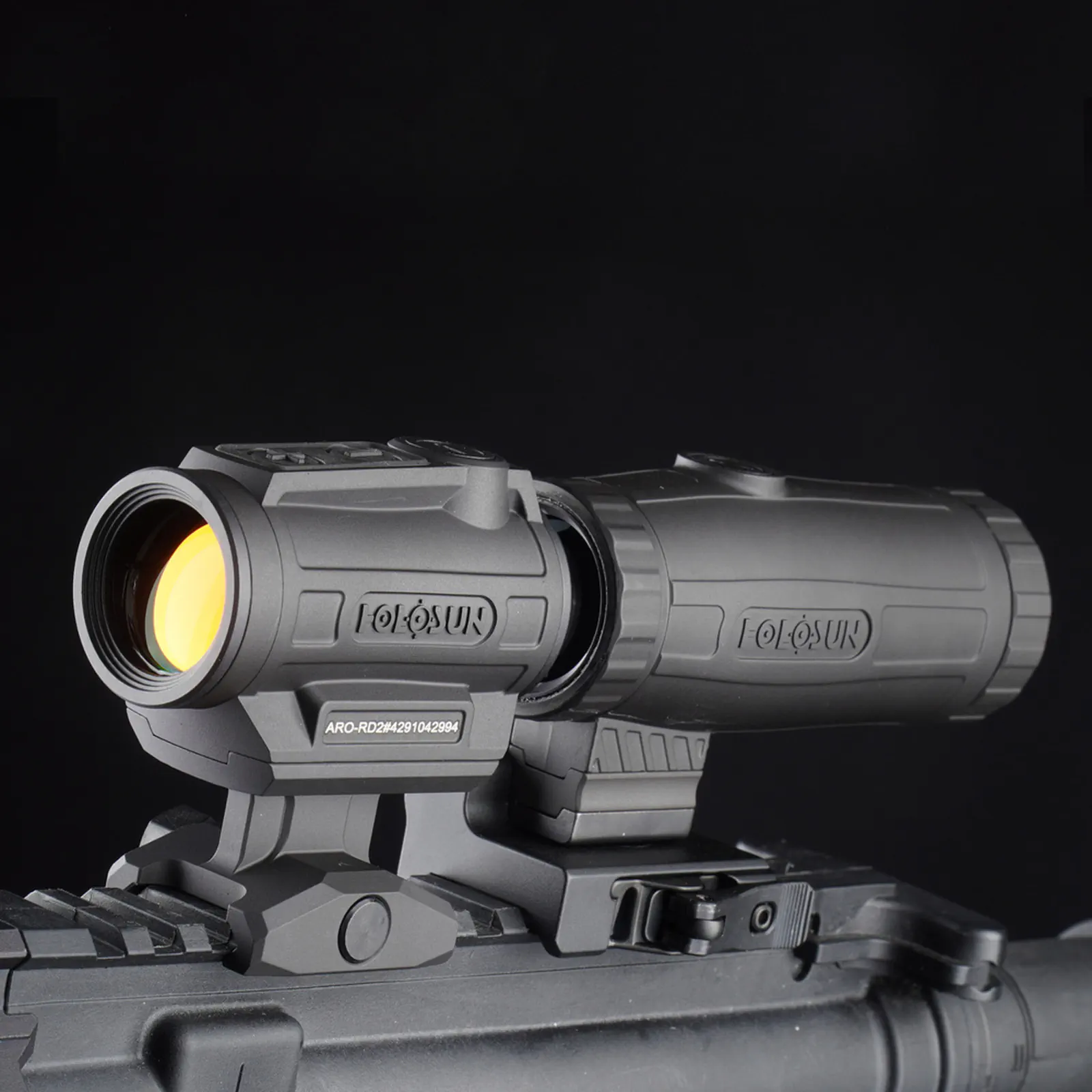 Zestaw Holosun kolimator ARO-RD2 + Powiększalnik HM3X