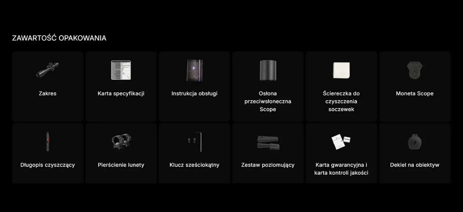 Luneta celownicza Discovery Optics XED 6-36x56 SFIR FFP MRAD Zero Stop 1/10 MILS z montażem