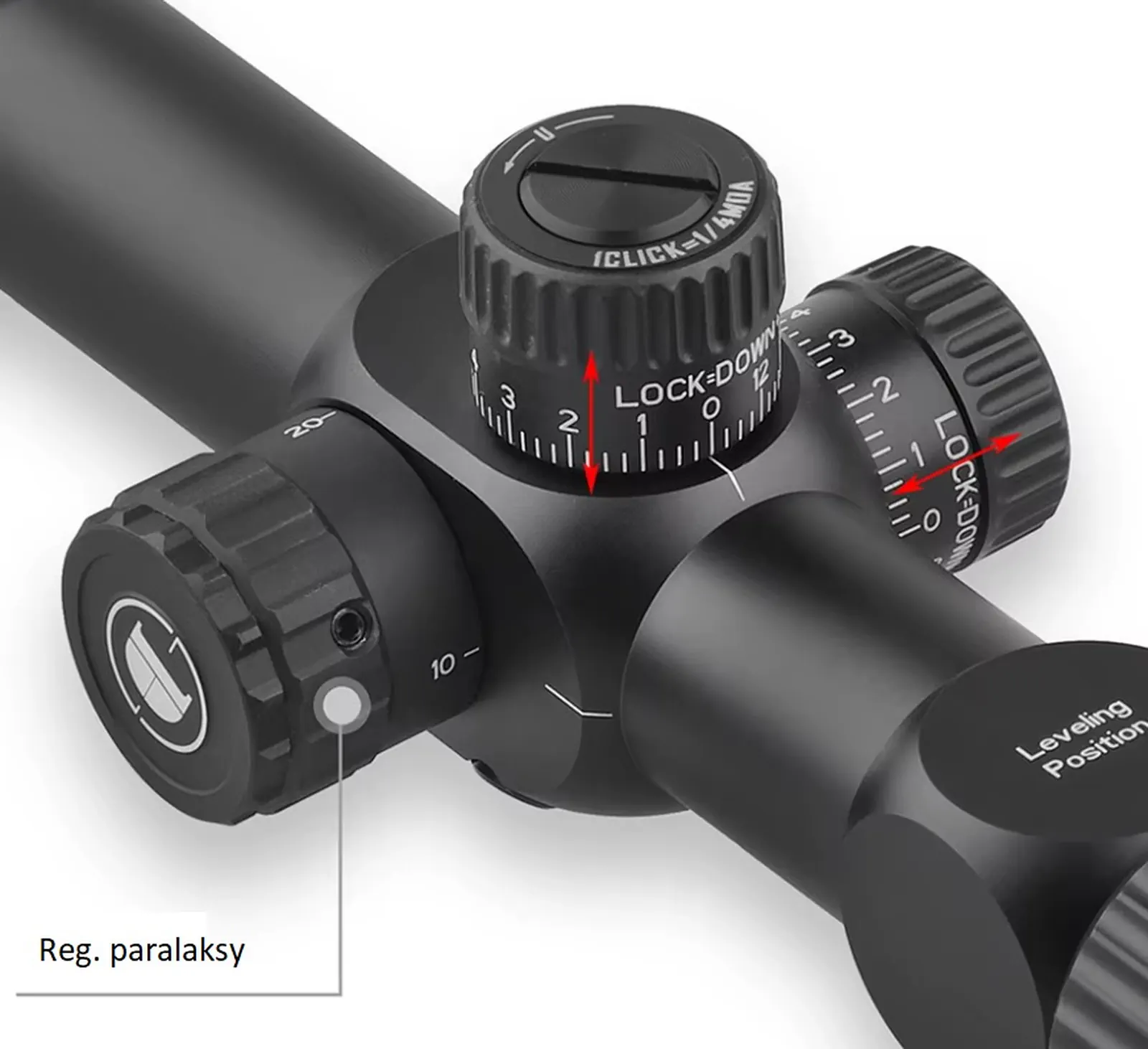Luneta celownicza Discovery Optics HT Gen II 4-16x44 SFIR FFP z montażem 