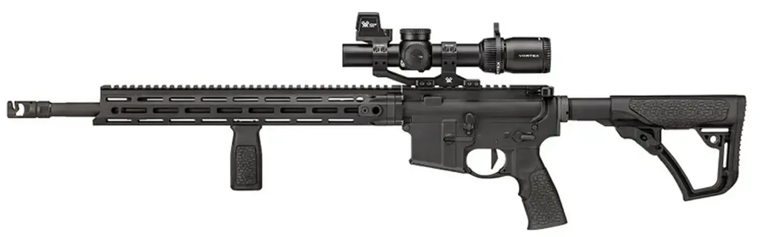 Zestaw Vortex AR luneta celownicza Vortex Venom 1-6x24 30 mm AR-BDC3 MOA + kolimator Vortex Venom 3 MOA + montaż Vortex Sport Cantilever 30 mm + montaż pod kolimator 