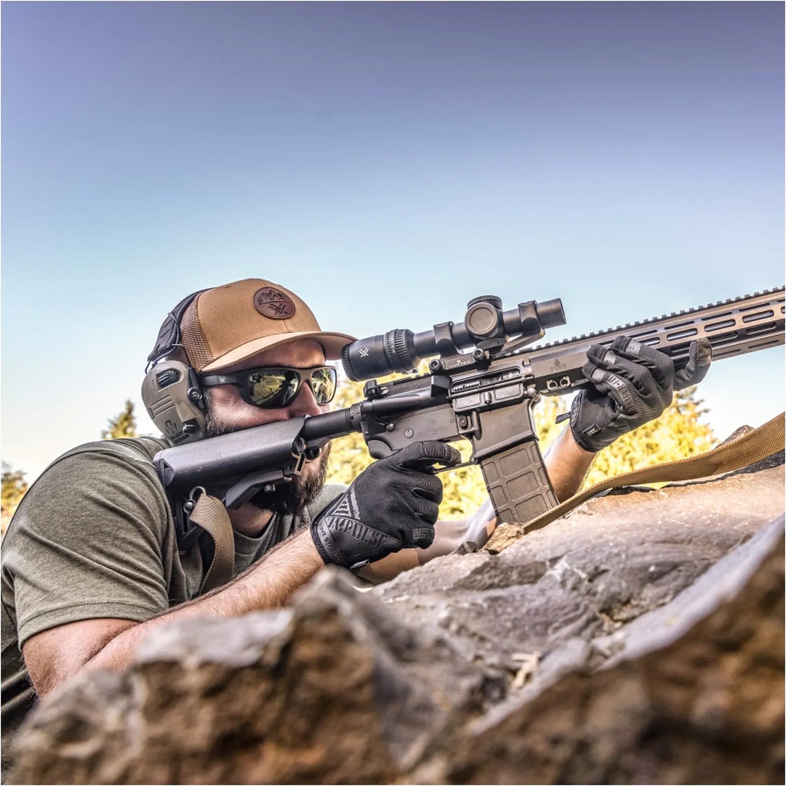 Luneta celownicza Vortex Strike Eagle 1-10x24 FFP 30 mm AO EBR-8 BDC MOA/MRAD