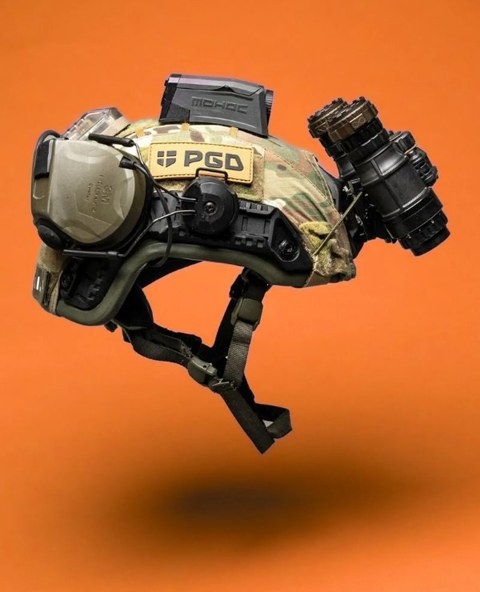 Poduszki pod hełm PGD 10-pad helment liner (memory foam) 