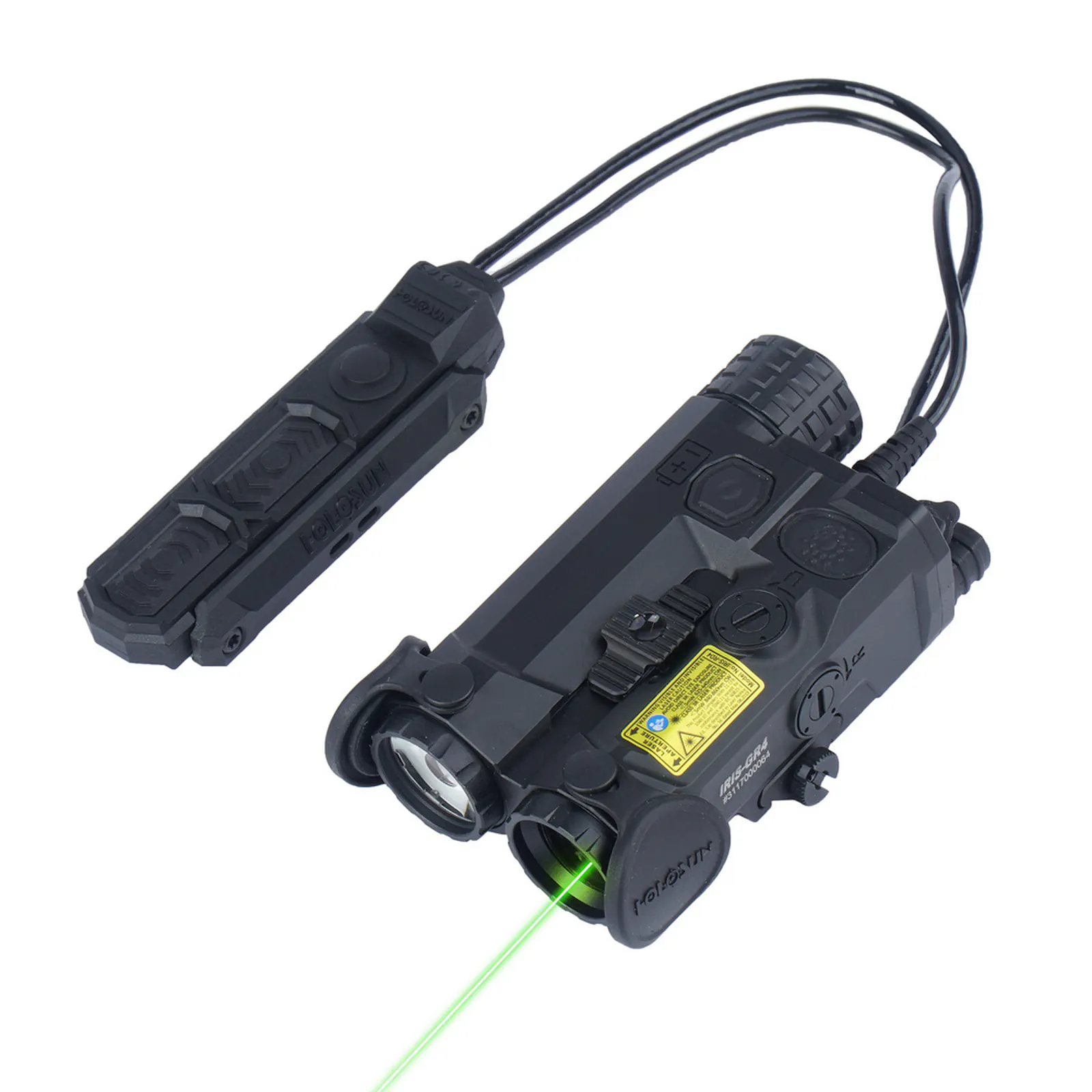 Laserowy wskaźnik celu Holosun IRIS-GR4 (zielony laser)