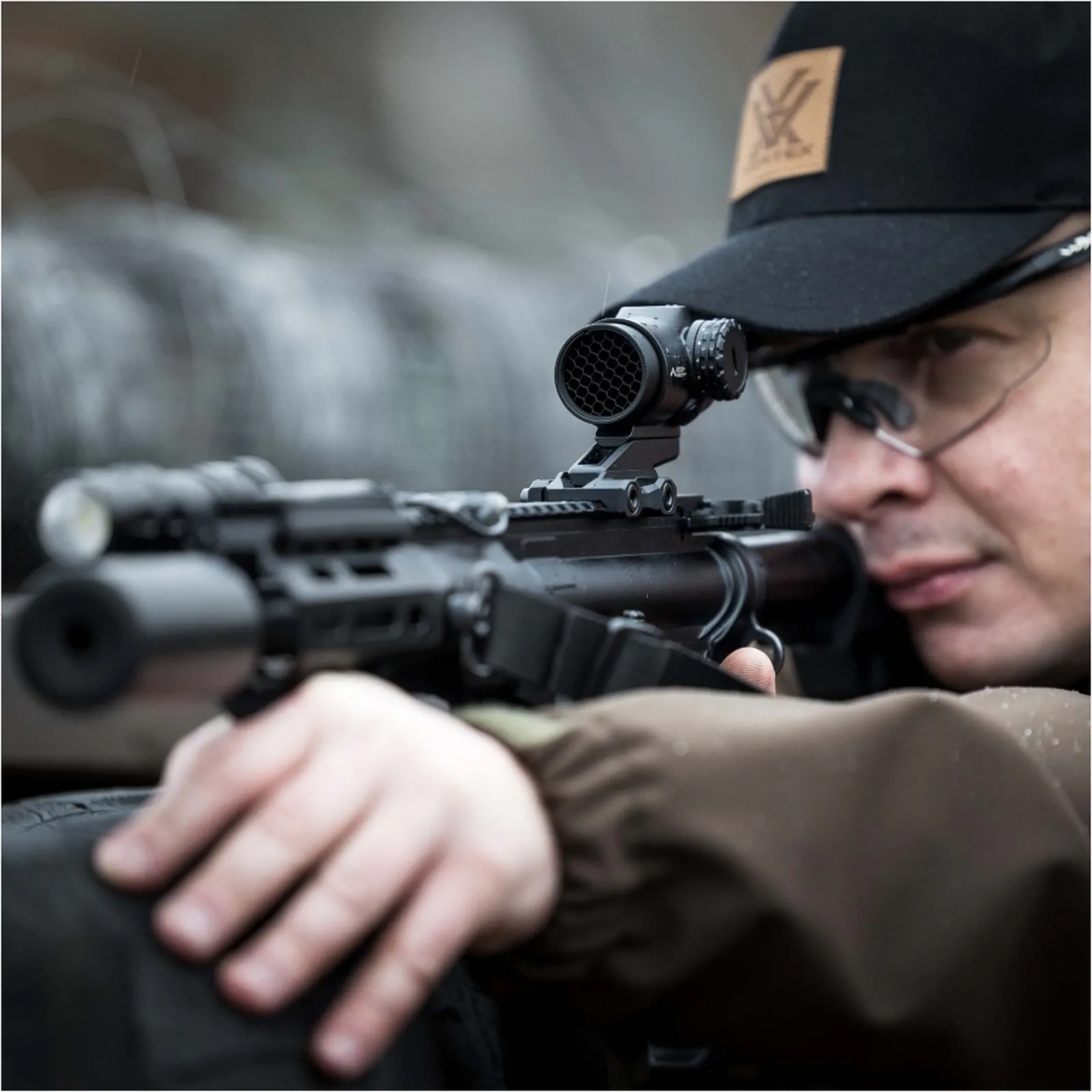Celownik pryzmatyczny Primary Arms SLx 1x iR Red Gemini 9mm