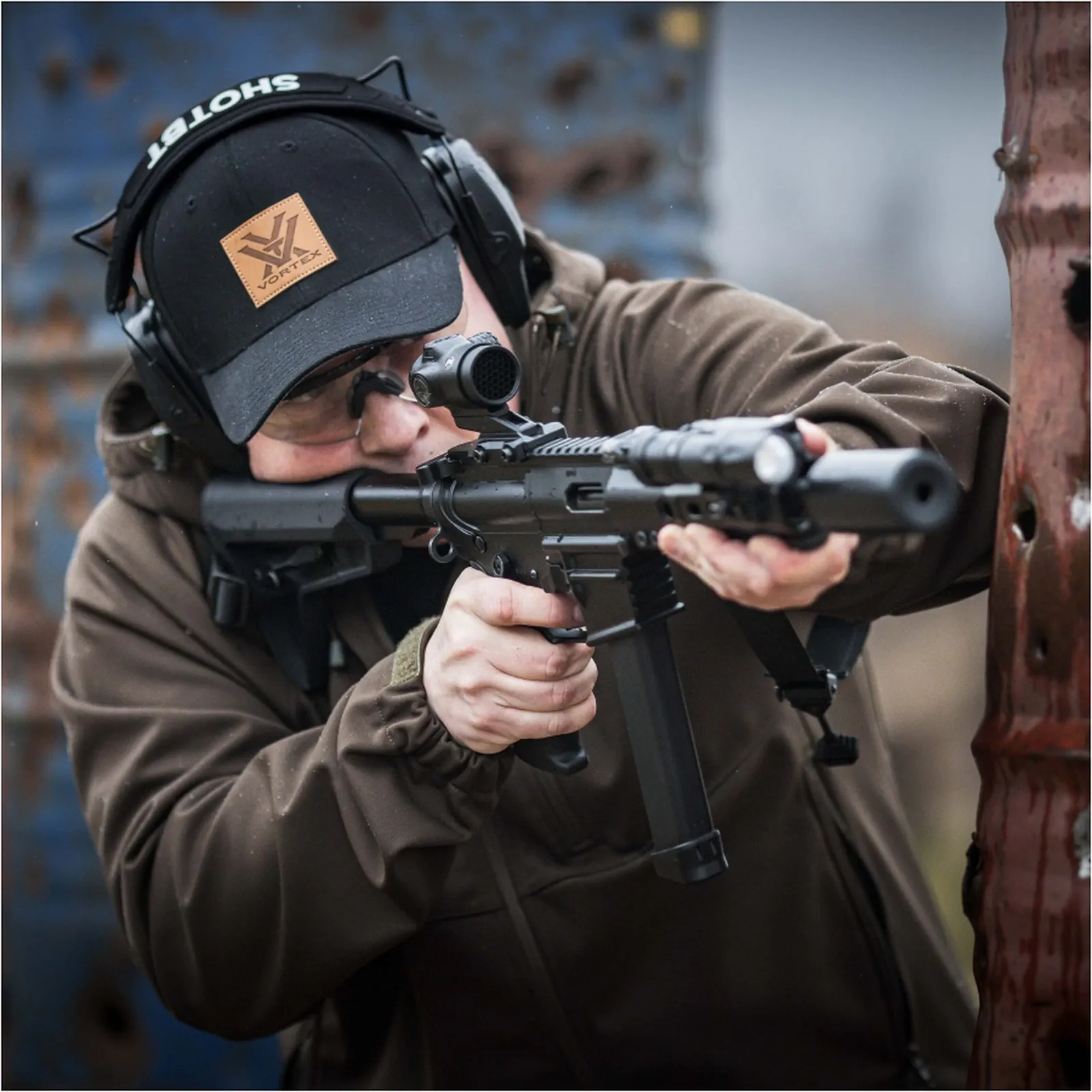 Celownik pryzmatyczny Primary Arms SLx 1x iR Red Gemini 9mm