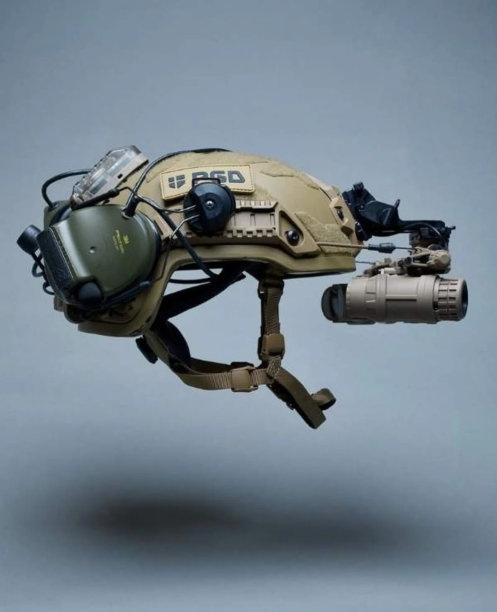 Szyny montażowe do hełmu PGD ARCH/MICH ze śrubami