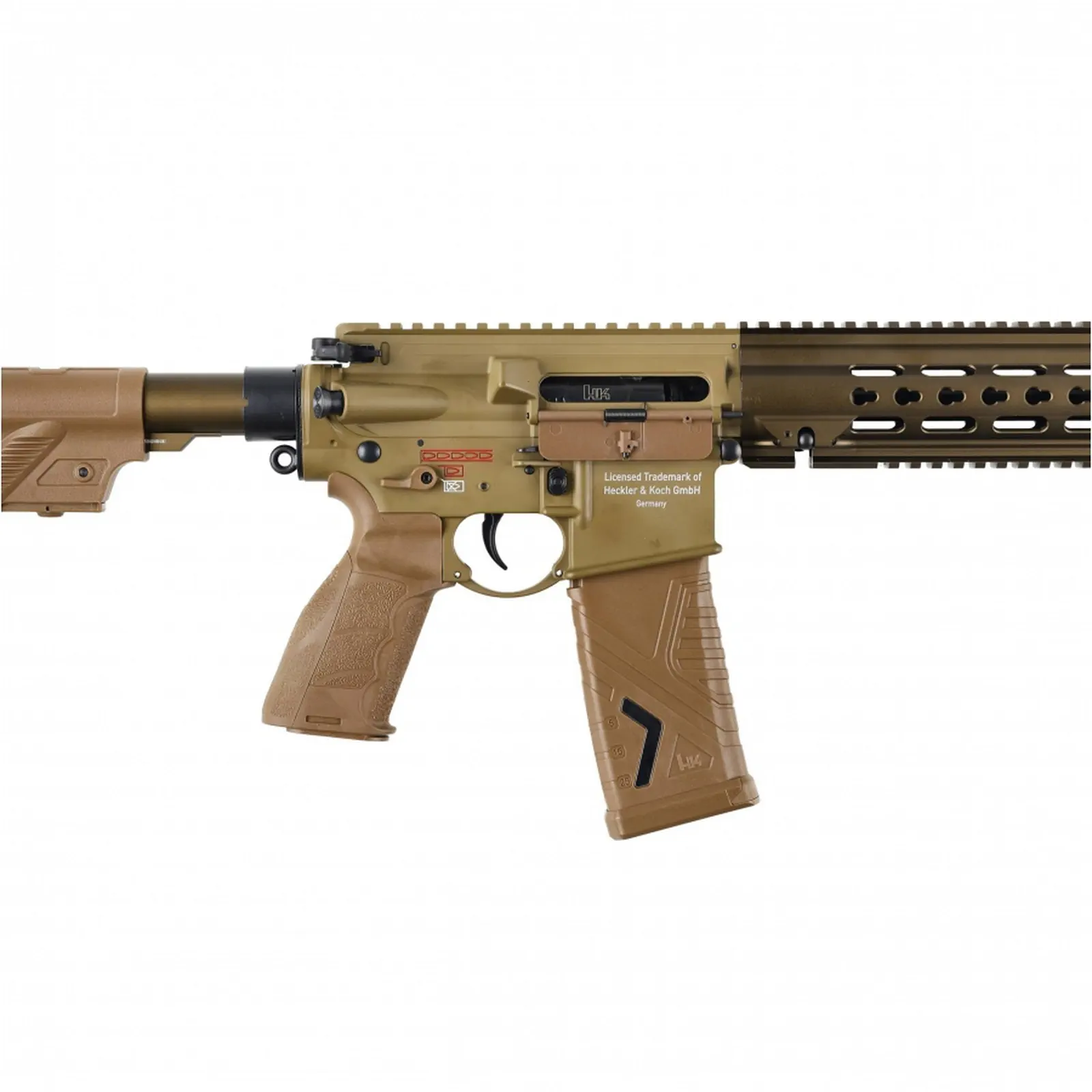 Karabinek ASG H&K G95K 6mm zielono-brązowy, full auto, elektryczna