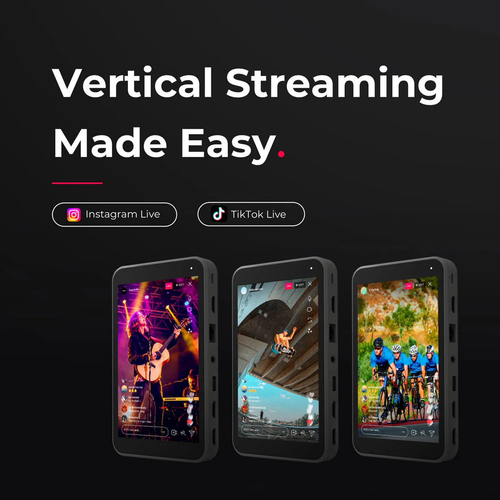 Yololiv Instream Encoder All-In-One Live Streaming 