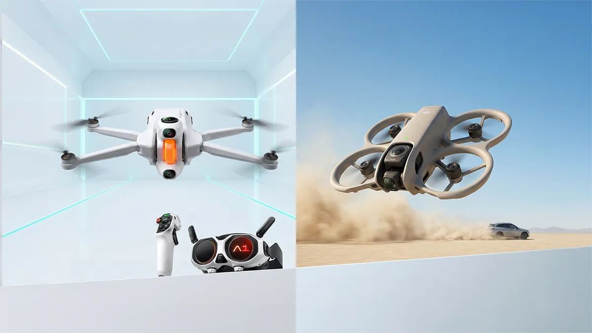 DJI Avata 360 vs Antigravity A1. Porównanie dronów 360°